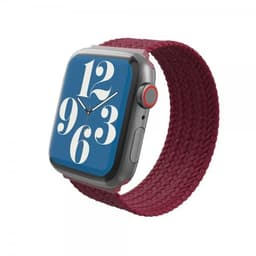 Gear4 Apple Watch 38/40/41mm Armbånd Braided Watch Band Large Wine