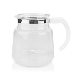 Nedis Glass Kaffe Jug | Kompatibel med: Moccamaster K / KB/ 1 0PL / Excellent 10S | 1.2 l | Hvit