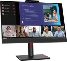 Lenovo ThinkVision T24v-30 24" LCD skjerm 63D8MAT3EU (raven black)