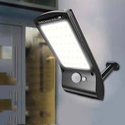 Solcellelampe med bevegelsesmonitor -  36 LED 280LM