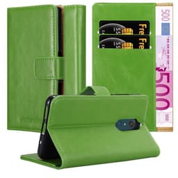 WIKO VIEW XL lommebokdeksel etui (grønn)