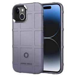 Rugged Shield deksel Apple iPhone 15 Plus - Grå
