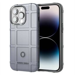 Rugged Shield deksel Apple iPhone 15 Pro Max - Grå