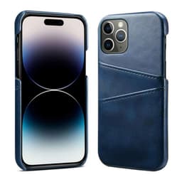 Retro deksel med kort Apple iPhone 15 Pro Max - Blå