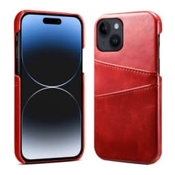 Retro deksel med kort Apple iPhone 15 - Rød
