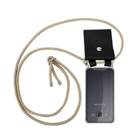 Samsung Galaxy J5 2015 Deksel med Halskjede (brun)