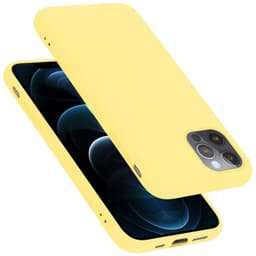 iPhone 13 PRO silikondeksel case (gul)