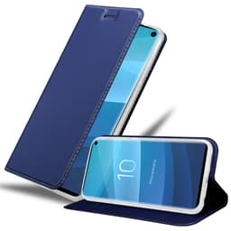 Samsung Galaxy S10 4G lommebokdeksel etui (blå)