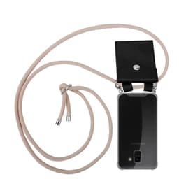 Samsung Galaxy J6 2018 Deksel med Halskjede (rosa)