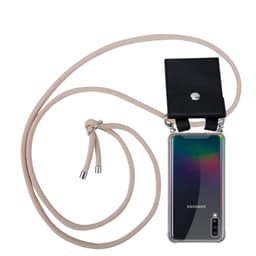Samsung Galaxy A70 / A70s Deksel med Halskjede (rosa)