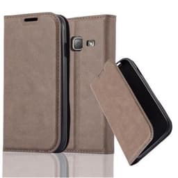 Samsung Galaxy TREND LITE lommebokdeksel case (brun)