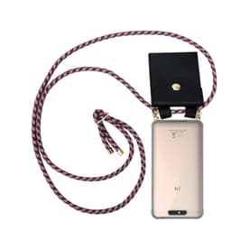 ZTE Blade V8 Deksel med Halskjede (rød)