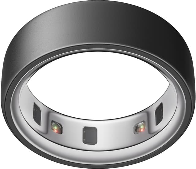 Oura-ring smarttring 4 størrelse 12 (Stealth)