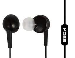 Koss hodetelefoner KEB6iK In-ear, 3,5 mm (1/8 tommer), mikrofon, svart,
