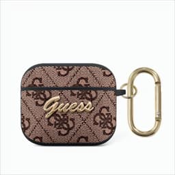 Guess AirPods 3 Deksel 4G Script Brun