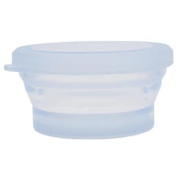 Sammenleggbar matboks 400 ml silikon Blå