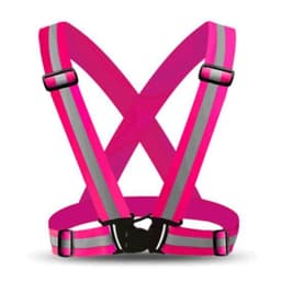 Refleksvest / sele rosa