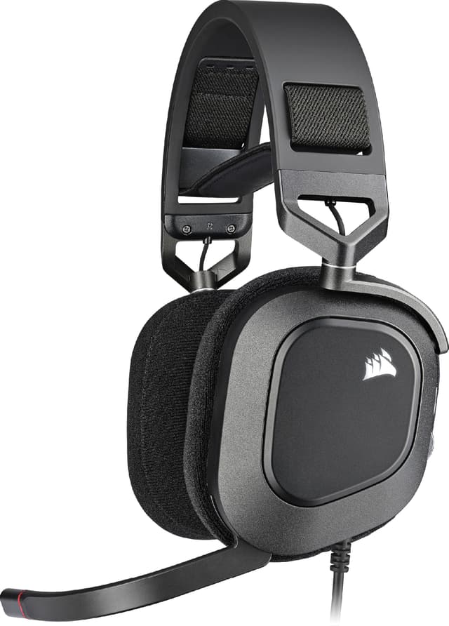 Corsair HS80 RGB USB gaming headset (sort)
