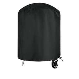 Rundt grilltrekk, 58 X 77 cm Sort