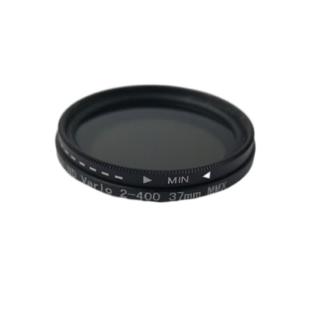 Variabelt ND2-ND400 ND linsefilter justerbart filter med nøytral tetthet  37 mm