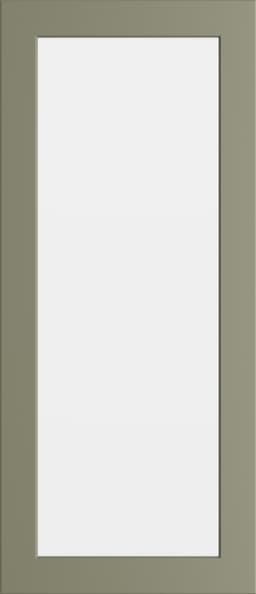 Epoq Canvas Olive glassdør 40x92