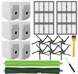 Tilbehør børster filtre støvsugerposer 22 deler Flerfarget iRobot Roomba S9 (9150) / S9 Plus (9550)