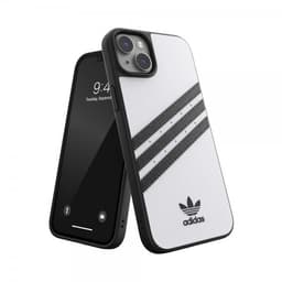 Adidas iPhone 14 Plus Deksel 3 Stripes Snap Case Hvit Svart