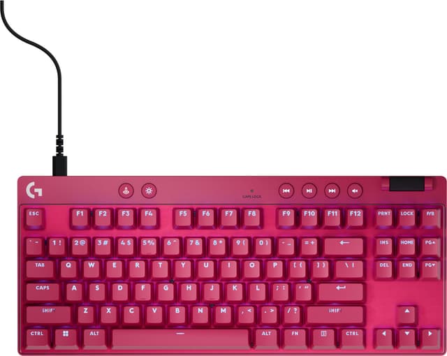Logitech G - Pro X TKL Rapid Trigger gamingtastatur (magenta)