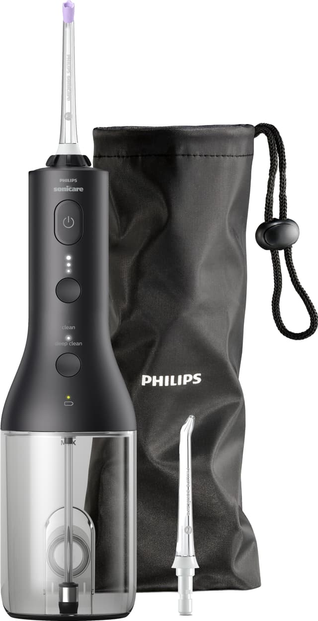 Philips Sonicare Power Flosser 3000 munnskyller HX3826/33 (sort)