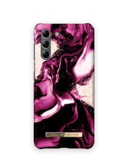 Printed Case Galaxy S21 Golden Ruby