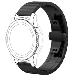 Klokkerem i rustfritt stål for TicWatch Pro 2021/Pro 3/2 Sort