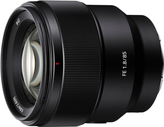 Sony 85 mm f/1,8 objektiv