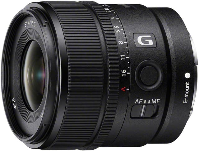 Sony E 15 mm f/1.4 G APS-C objektiv