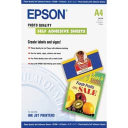Epson A4 Photo Quality Self Adhesive