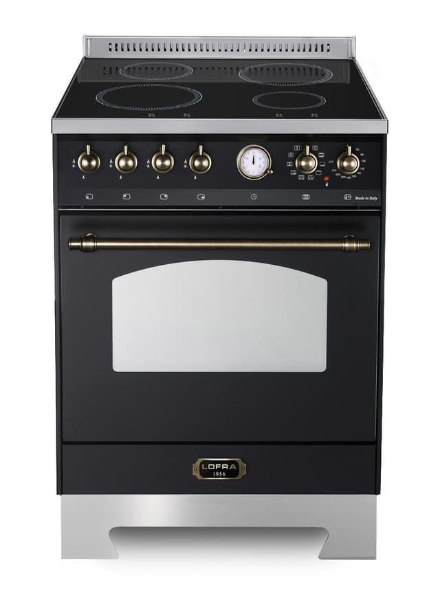 Lofra - Dolce Vita 60 cm (1 ovn) (Svart/Bronse) Induksjon