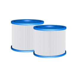 Bassengfilter for Bestway Lay-Z-Spa Bassengfilter 2 Pack