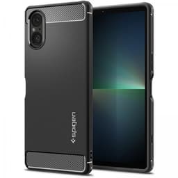 Spigen Sony Xperia 5 V Deksel Rugged Armor Matte Black