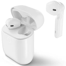 Ekte trådløs In-ear Hvit