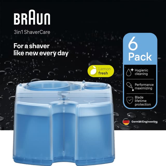 Braun Clean & Charge påfyllspatroner 226356 (6-pakning)