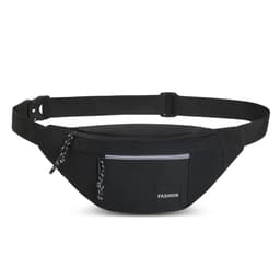 Sprutsikker midjeveske crossbody-veske Sort