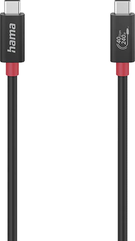 Hama USB-C 4 kabel (1 m)
