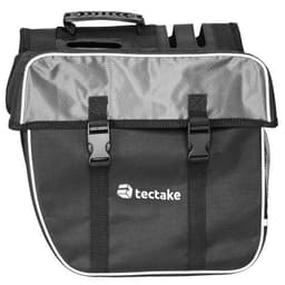 Sykkelveske med refleksstriper 35 l - svart