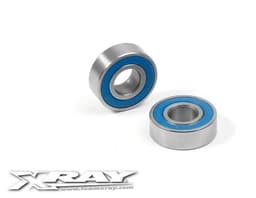 XR-940512 Ball-Bearing 5x12x4 Rubber Sealed (2)