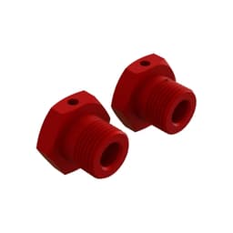 AR310904 Wheel Hex Aluminium 17mm Red (2)