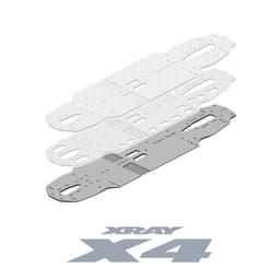 XR-301012 X4 Alu Solid Chassis 2.0mm Swiss 7075