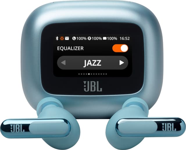 JBL Live Beam 3 helt trådløse in-ear hodetelefoner (blå)