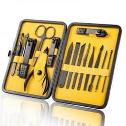 UNIQ Grooming Set 15 deler - Negler, føtter, ansikt og øyenbryn