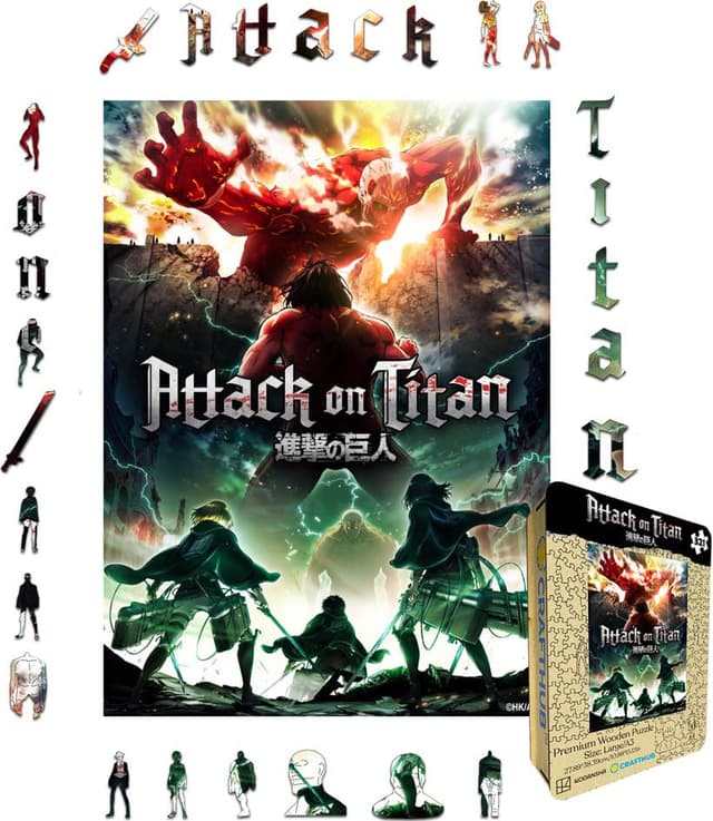 Crafthub Attack on Titan puslespill (Final Battle Assault on Trost)