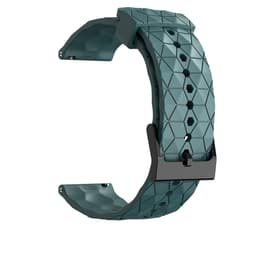 Fotball mønster klokkerem silikon Turkis 22 mm Samsung Galaxy Watch 5/5 Pro/4 40 44mm/3 41mm, Huawei watch GT3/GT2  42mm, Huami Amazfit GTS 3/GTS 2 Mini, Garmin Forerunner 158/55/Vivoactive 3/Venu