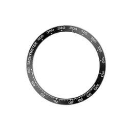 Ramme - Sort med hvite markeringer for Samsung Gear S2 Classic